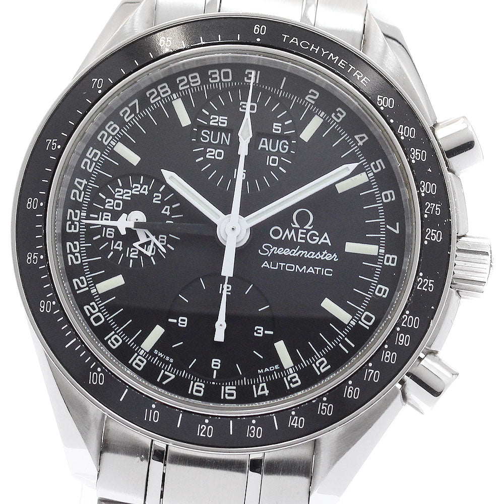 OMEGA Speedmaster Mark 40 Cosmos 3520.50 Triple calendar chronograph black Dial Automatic Men's Watch_962342