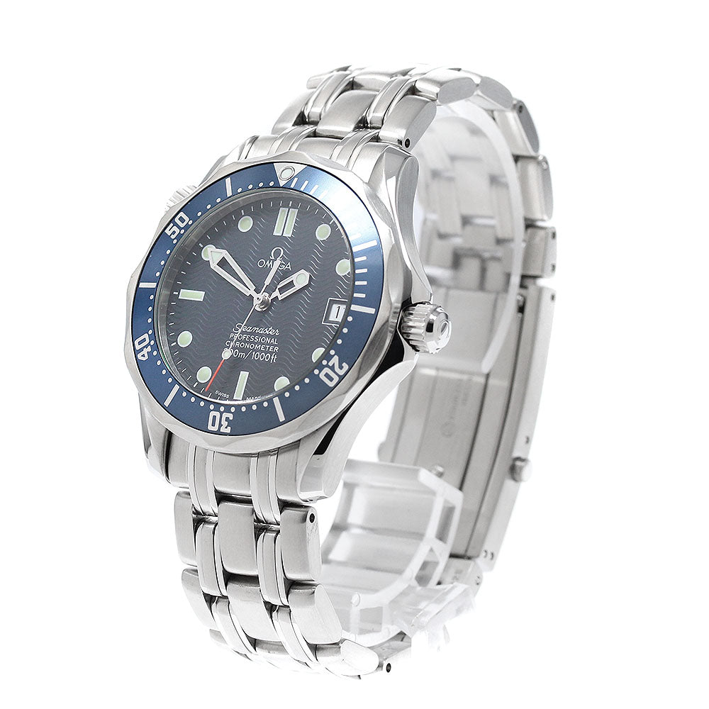 OMEGA Seamaster Diver 300M 2551.80 Date Navy Dial Automatic Boy's Watch_962346