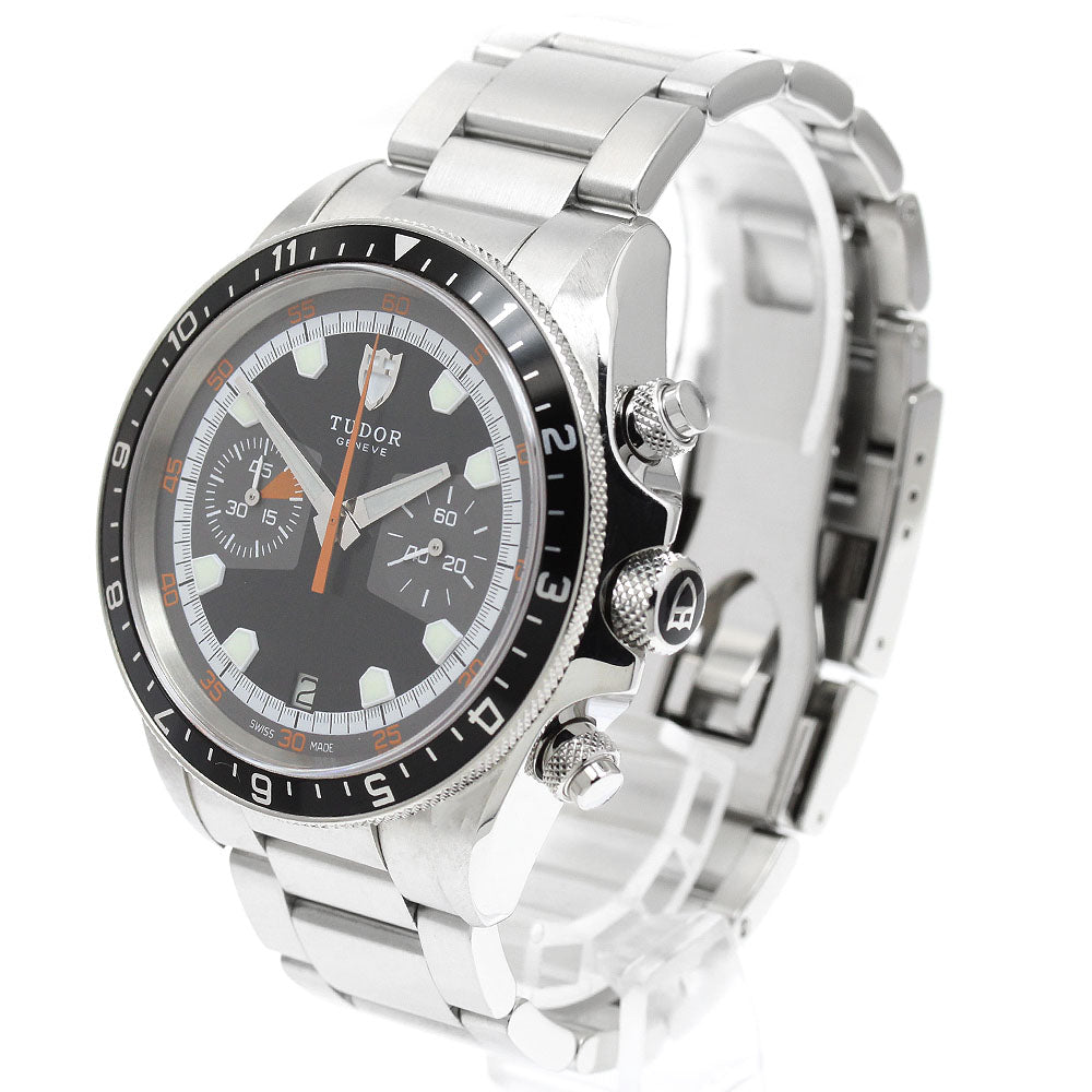 TUDOR Heritage Chrono 70330 Date Gray / black Dial Automatic Men's Watch_962481