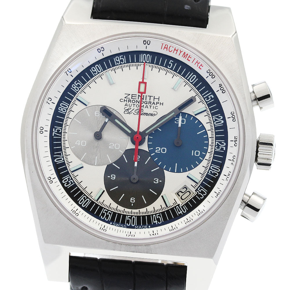 ZENITH El Primero New Vintage 1969 Original 03.1969.469/01.C490 Limited to 500 pieces Silver / Black / Navy Dial Automatic Men's Watch_962852