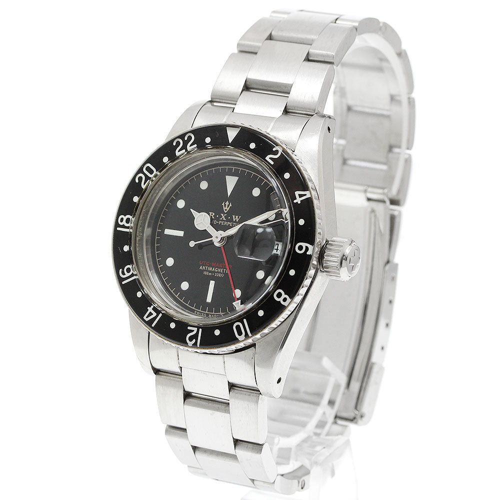 R.X.W UTC Master UTC-MASTER Date GMT Black Bezel Automatic Men's Watch_962920