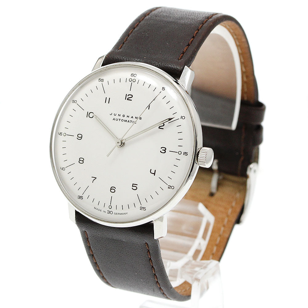 JUNGHANS Max bill 027/3500.04 white Dial Automatic Men's Watch_962966
