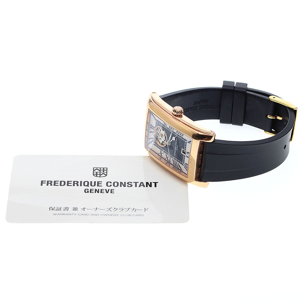 FREDERIQUE CONSTANT Carre heartbeat FC-315MNW4C24 Date White / Navy Dial Automatic Men's Watch_963106
