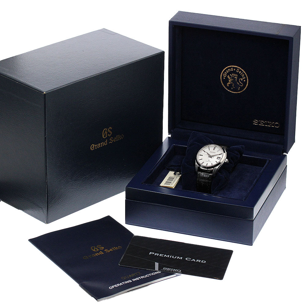 SEIKO Grand Seiko SBGX095/9F62-0AB0 Date Silver Dial Quartz Men's Watch_963107