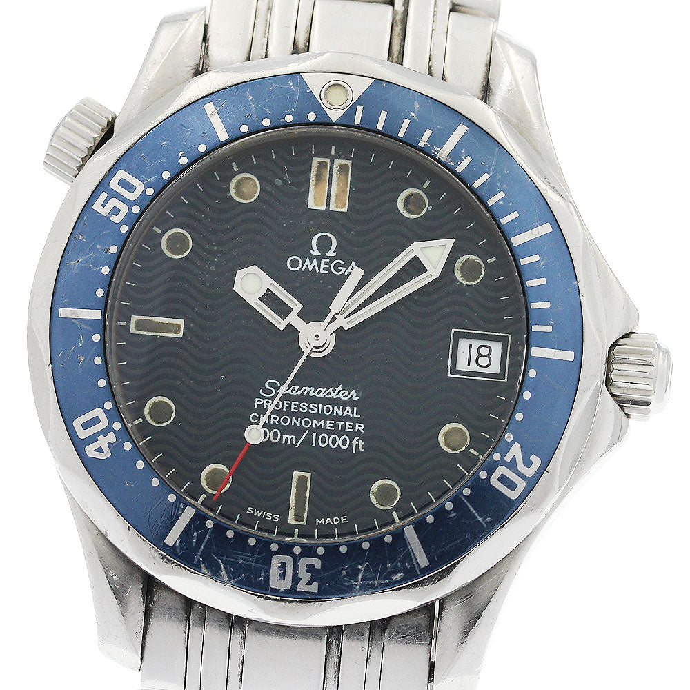 訳あり オメガ OMEGA 2551.80 シーマスター300 デイト 自動巻き ボーイズ _963110 公式】CLOSER｜訳あり オメガ OMEGA 2551.80 シーマスター300 デイト