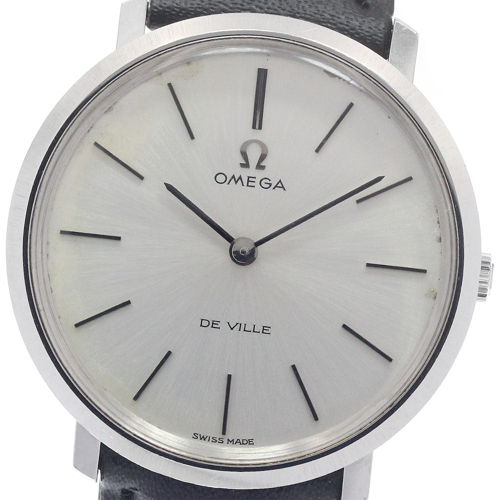 OMEGA De Ville 111.077 vintage Silver Dial Hand Winding Men's Watch_963174