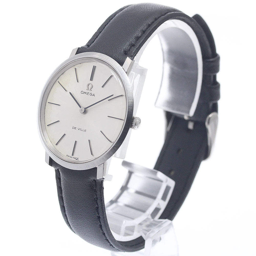 OMEGA De Ville 111.077 vintage Silver Dial Hand Winding Men's Watch_963174
