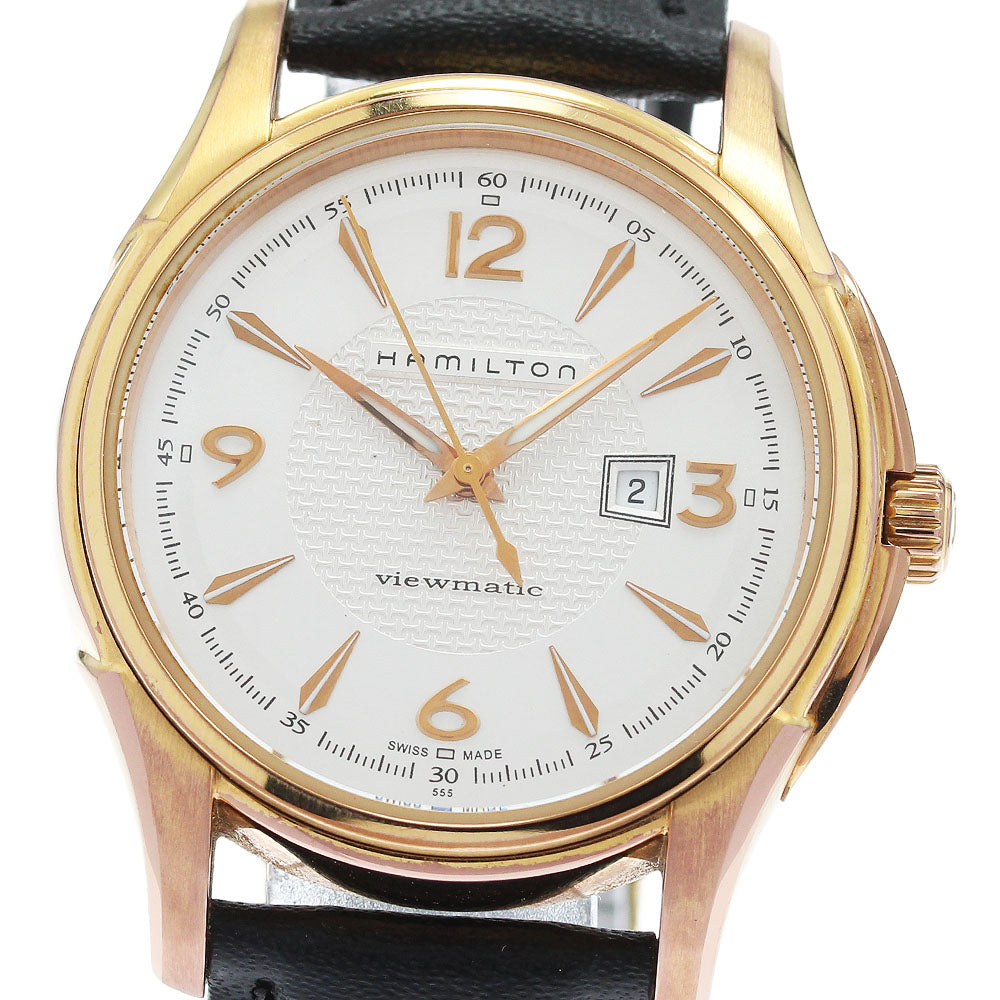 HAMILTON Jazz master H323350 Date Silver Dial Automatic Men's Watch_963251