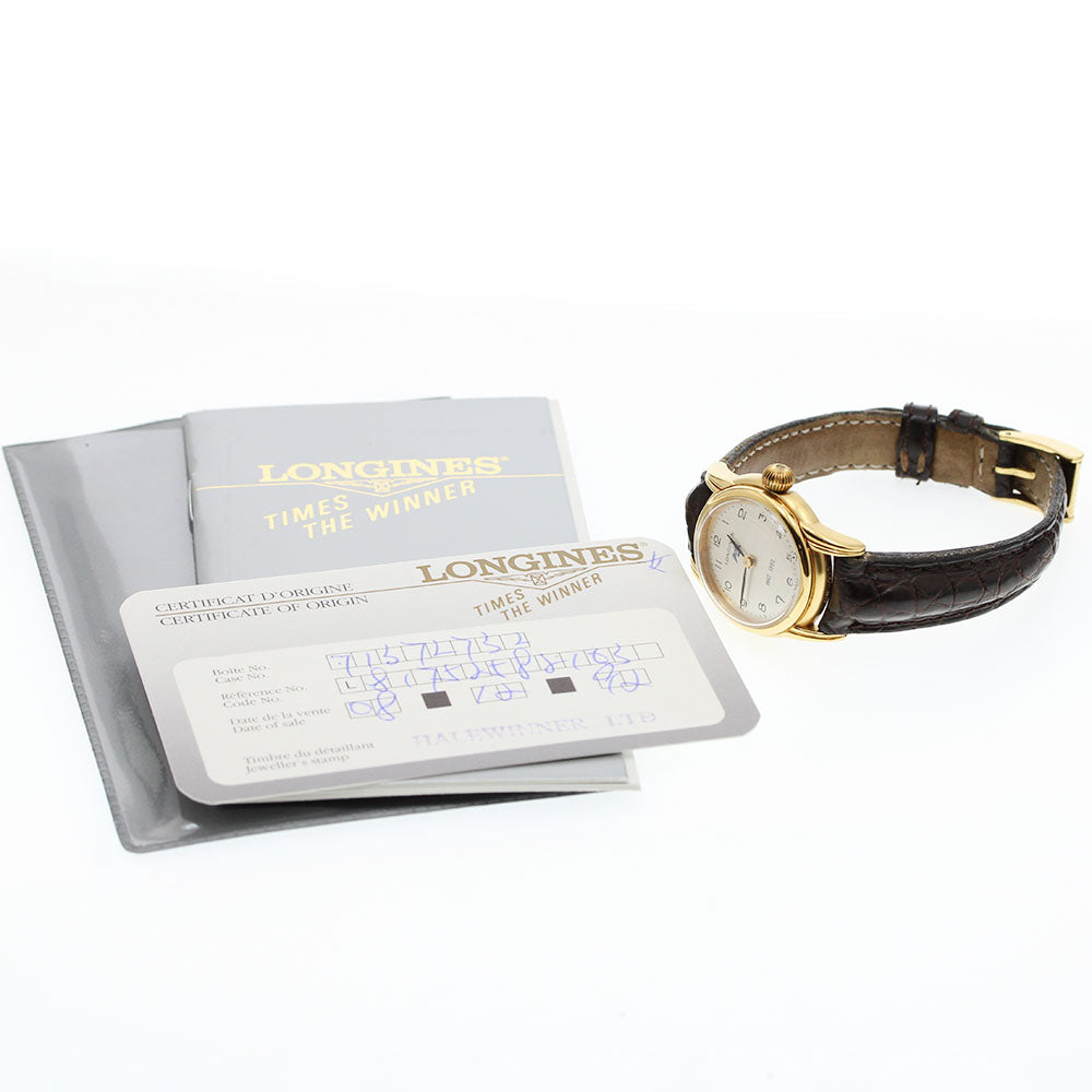 LONGINES L7.137.2 vintage Silver Dial Hand Winding Ladies Watch_963268
