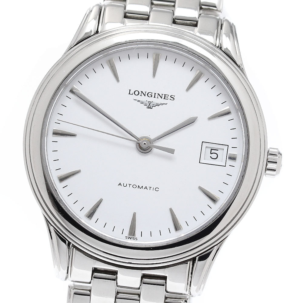 LONGINES Flagship L4.774.4 Date white Dial Automatic Men's Watch_963274