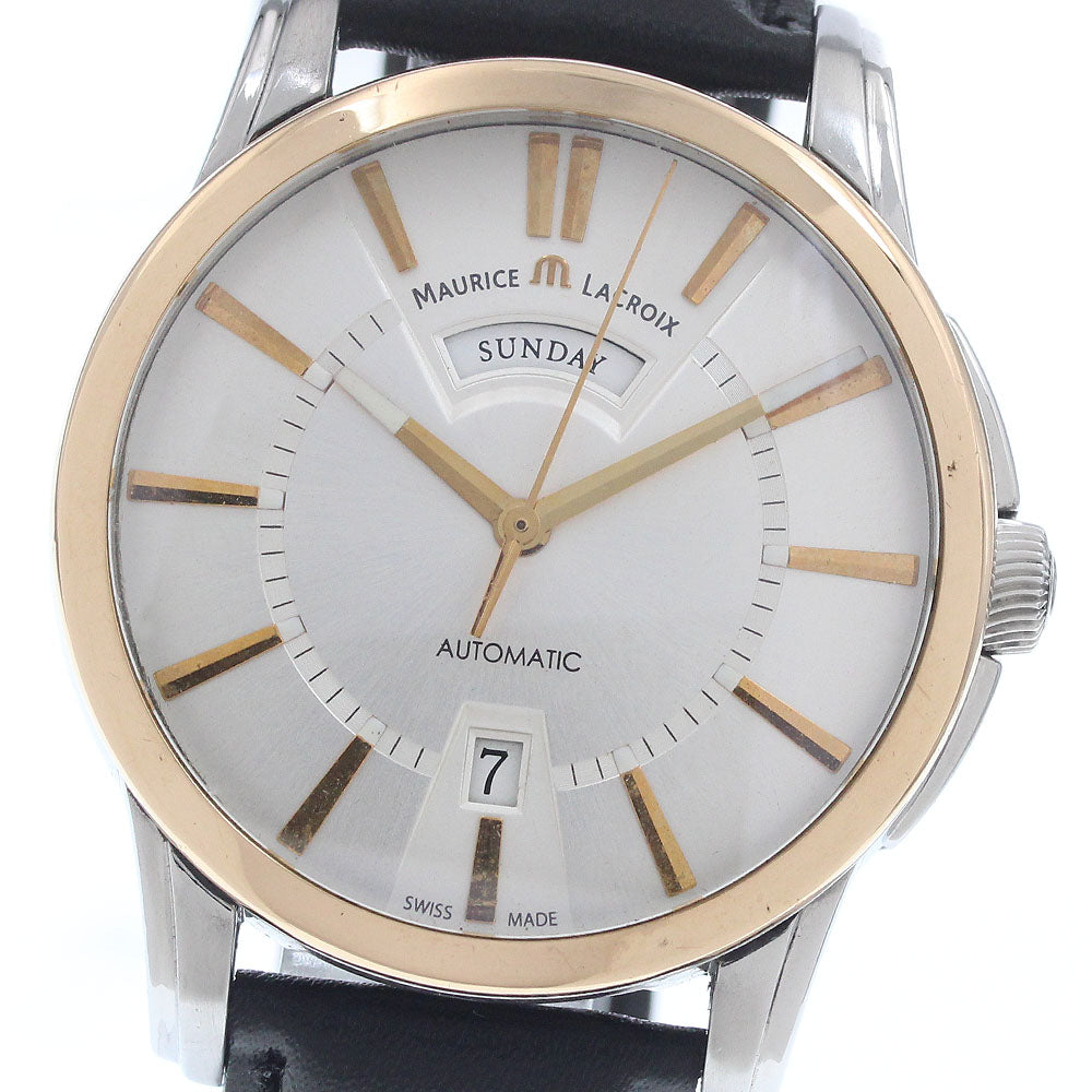 MAURICE LACROIX Pontos PT6158-PS101-13E Day date Automatic Men's Watch_963304