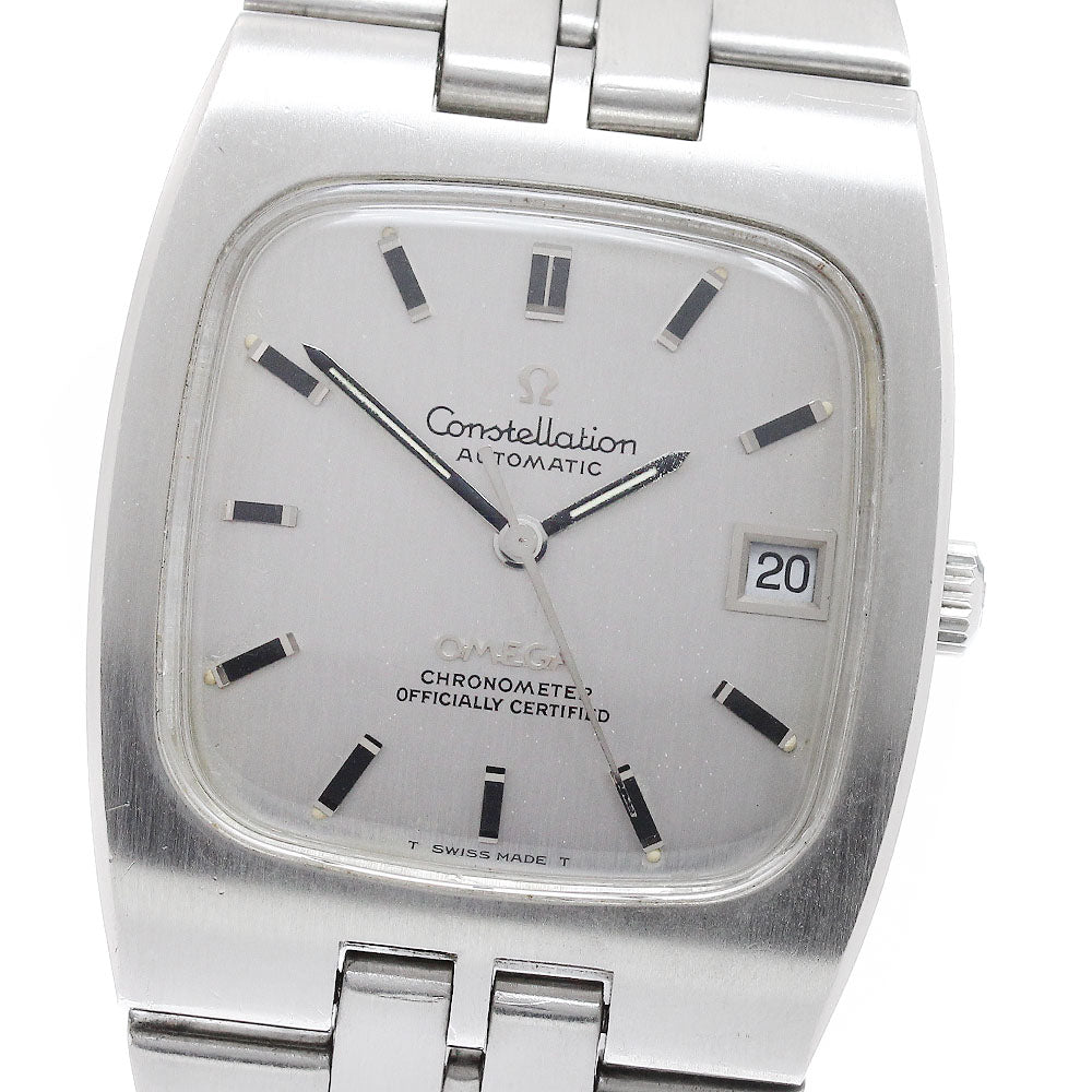 OMEGA Constellation Date chronometer Silver Dial Automatic Men's Watch_963309