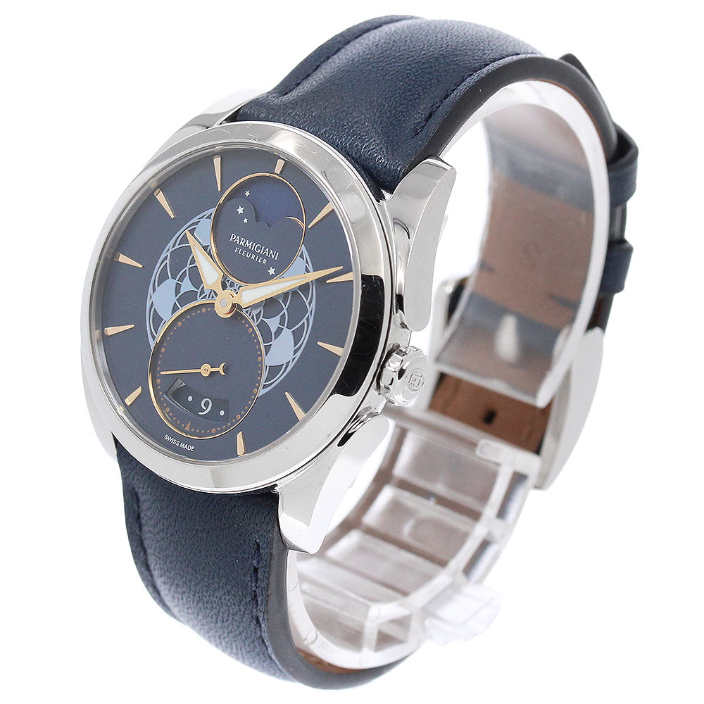 PARMIGIANI FLEURIER Tonda Metropolitan Serene PFC283-1062500-HA3121 Date Blue/Shell Dial Automatic Ladies Watch_963396
