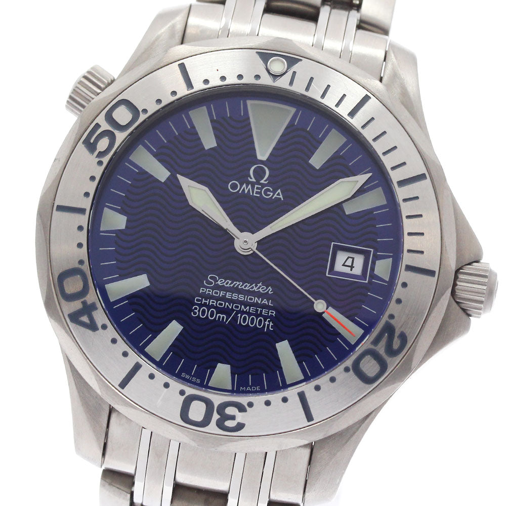 OMEGA Seamaster300 2231.80 Date blue Dial Automatic Men's Watch_964077