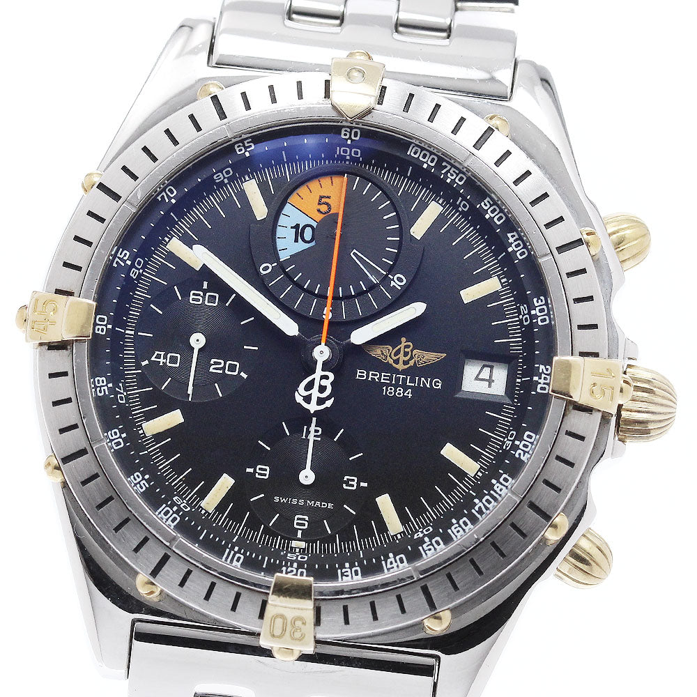 BREITLING Chronomat B13048 Date black Dial Automatic Men's Watch_964089