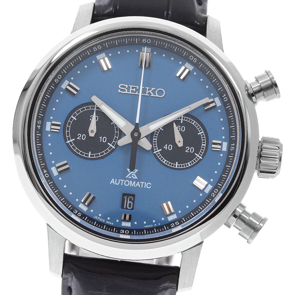 SEIKO Prospex Speed Timer SBEC011/8R46-00D0 Chronograph Date blue Dial Automatic Men's Watch_964225
