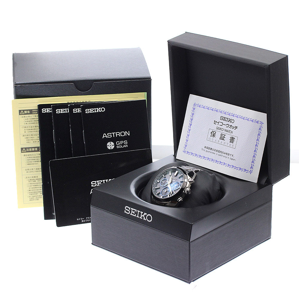 SEIKO Astron SBXC053/5X53-0AJ0 Day Date GPS Solar Powered Radio Men's_964377