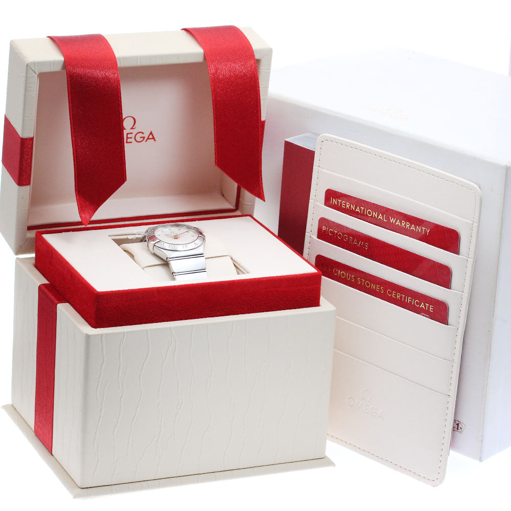 OMEGA Constellation 123.10.27.60.52.001 12P diamond Quartz Ladies Watch_964929
