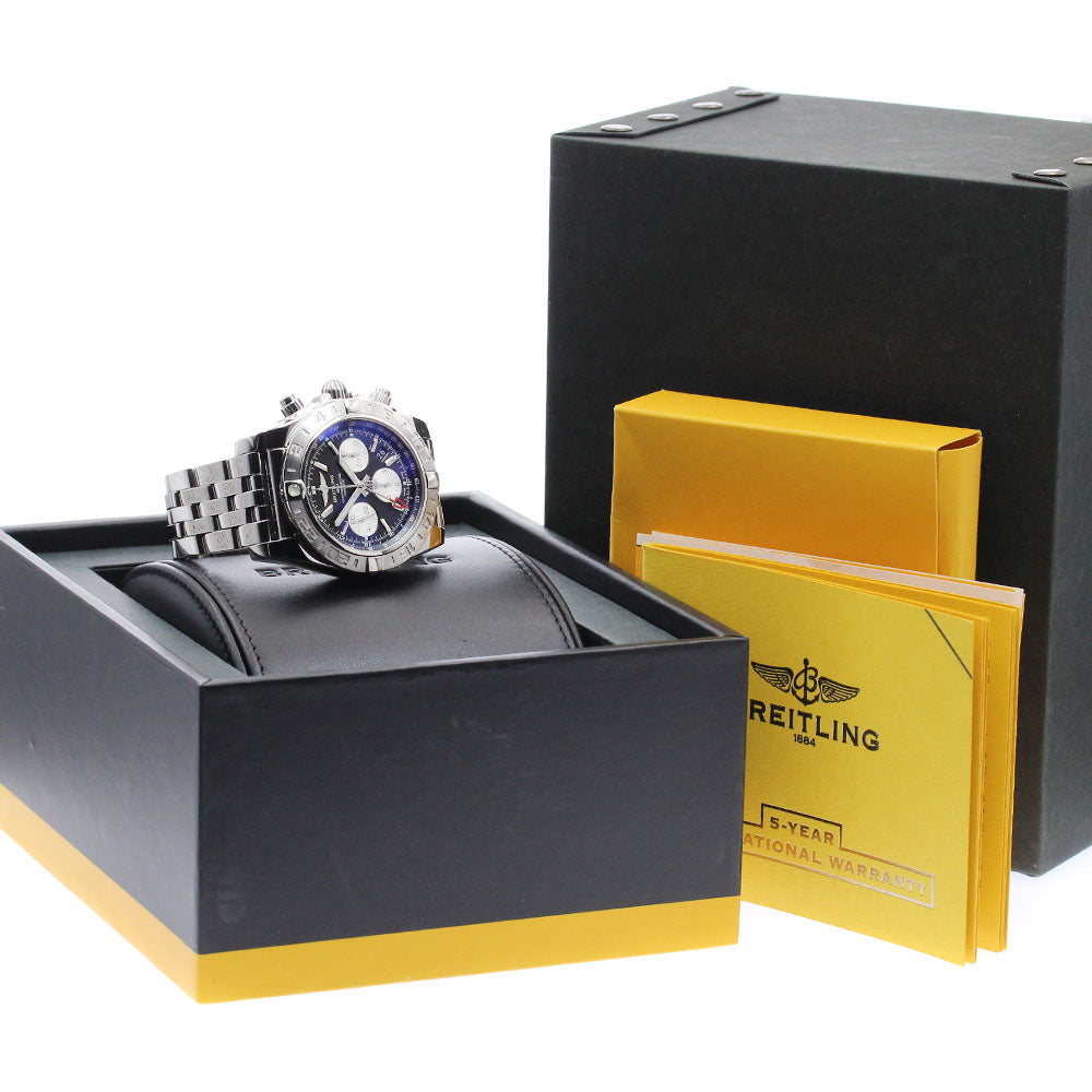 BREITLING Chronomat 44 GMT AB0420 Date Automatic Men's Watch_964984