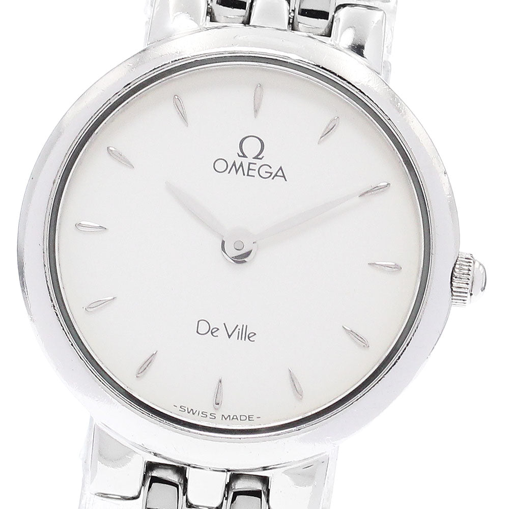 OMEGA De Ville 7560.31 Silver Dial Quartz Ladies Watch_965084