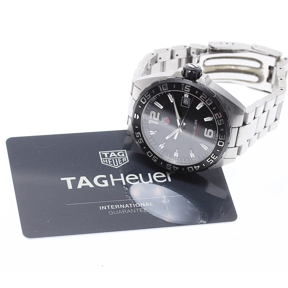 TAG HEUER Formula 1 WAZ1110 Date black Dial Quartz Men's Watch_965182