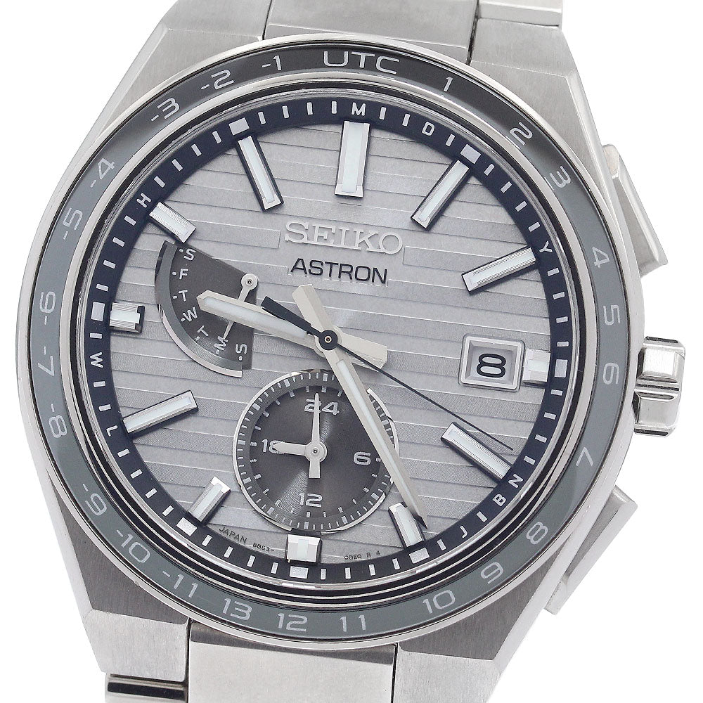 SEIKO Astron Nexter SBXY043/8B63-0BC0 Solar Powered Radio Men's Watch_965214