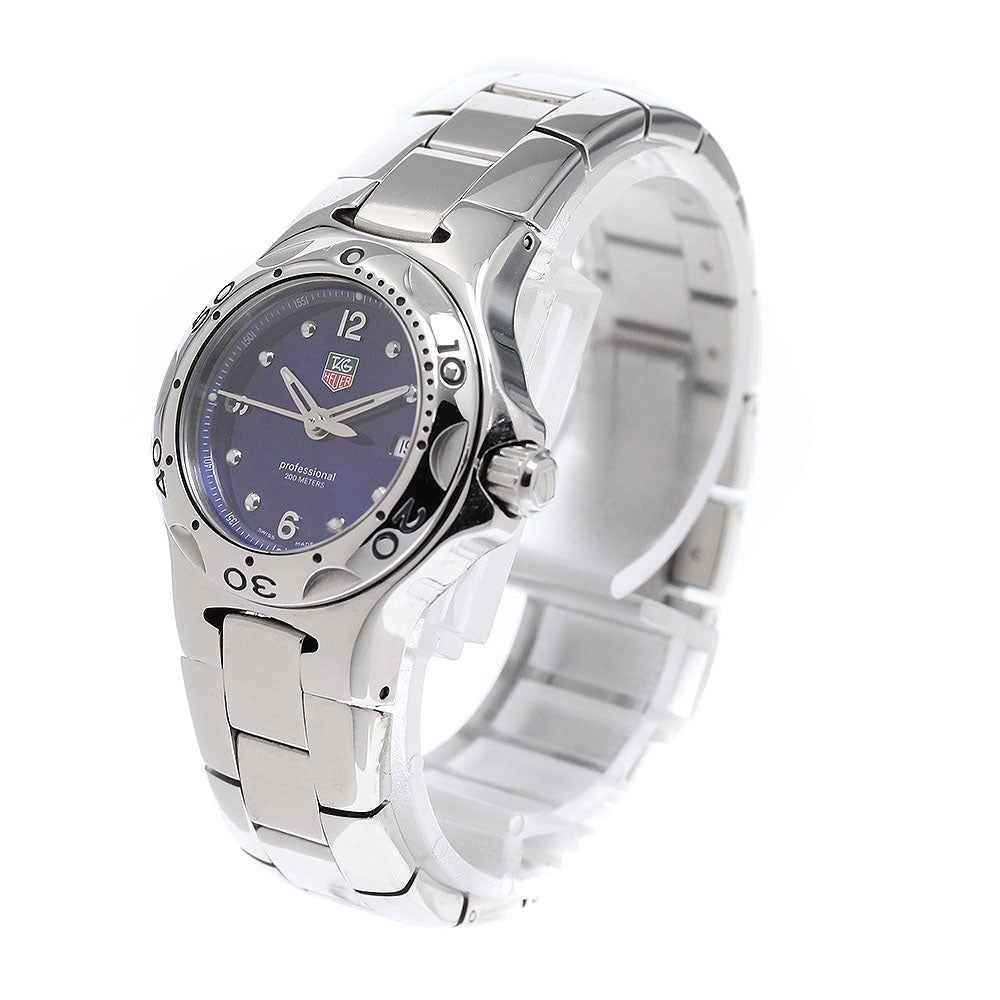 TAG HEUER Kirium Professional WL1316-0 Date blue Dial Quartz Ladies Watch_965227