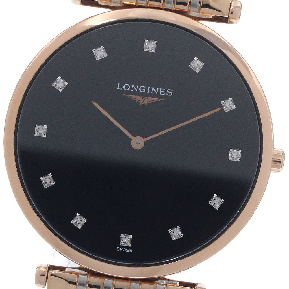 LONGINES La Grand Classic L4.709.1 12P diamond Quartz Boy's Watch_965245