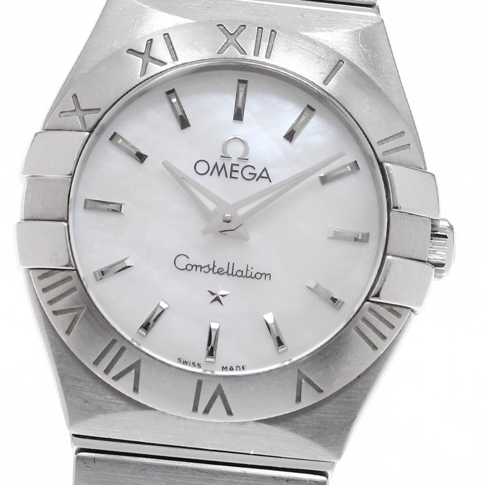 OMEGA Constellation Blush 123.10.24.60.05.001 White shell Dial Quartz Ladies Watch_965332