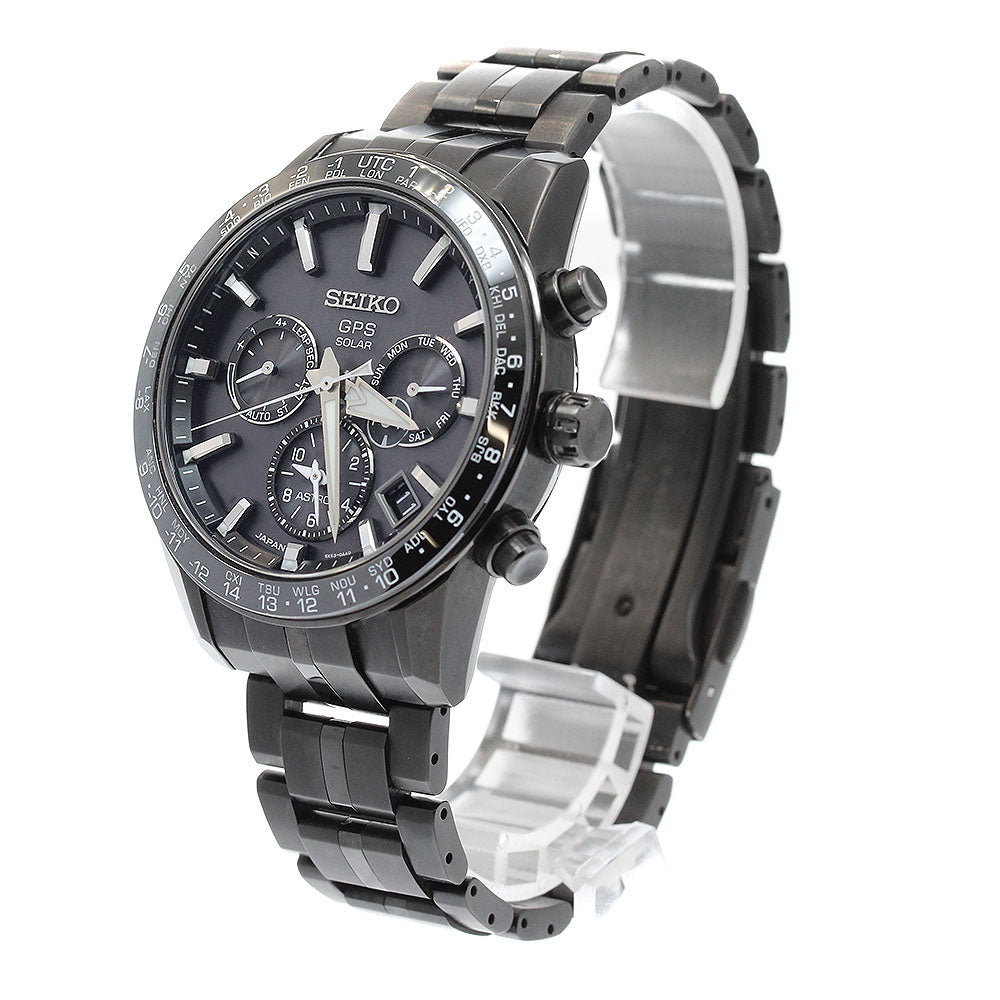 SEIKO Astron SBXC037/5X53-0AB0 GPS Solar Powered Radio Men's Watch_965348