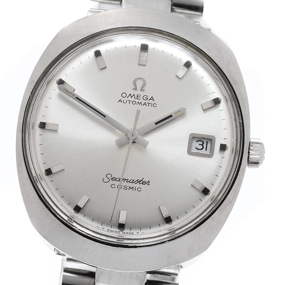 OMEGA Seamaster Cosmic 166.045-TOOL107 Date Silver Dial Automatic Men's_965414