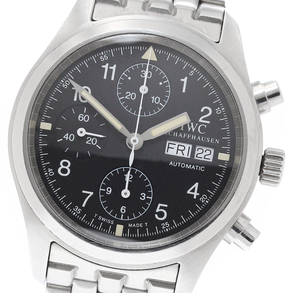 IWC SCHAFFHAUSEN Pilot Freeger IW370607 Chronograph Automatic Men's Watch_965577