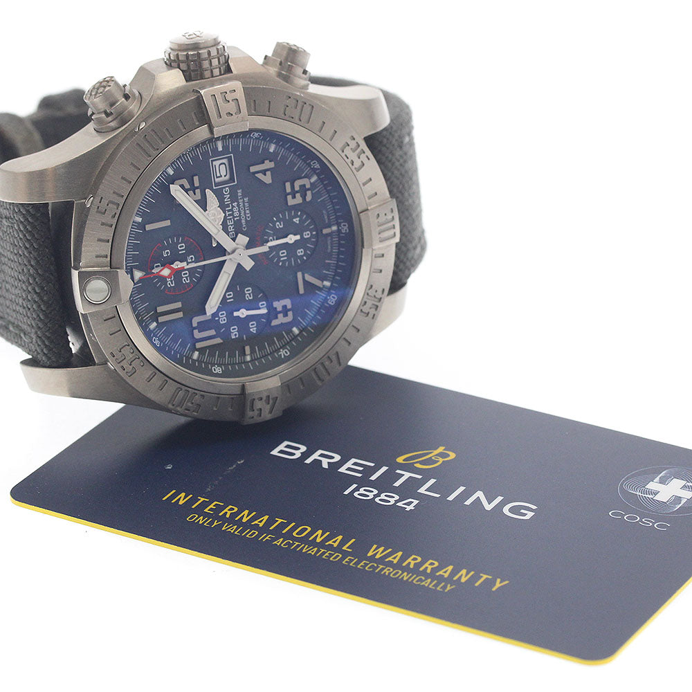 BREITLING Avenger banded E13383 Chronograph gray Dial Automatic Men's_965581
