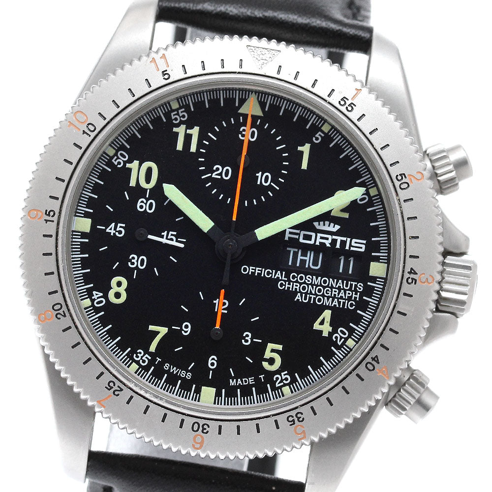 FORTIS Cosmonaut Official Cosmonaut 632.22.141 black Dial Automatic Men's_965798