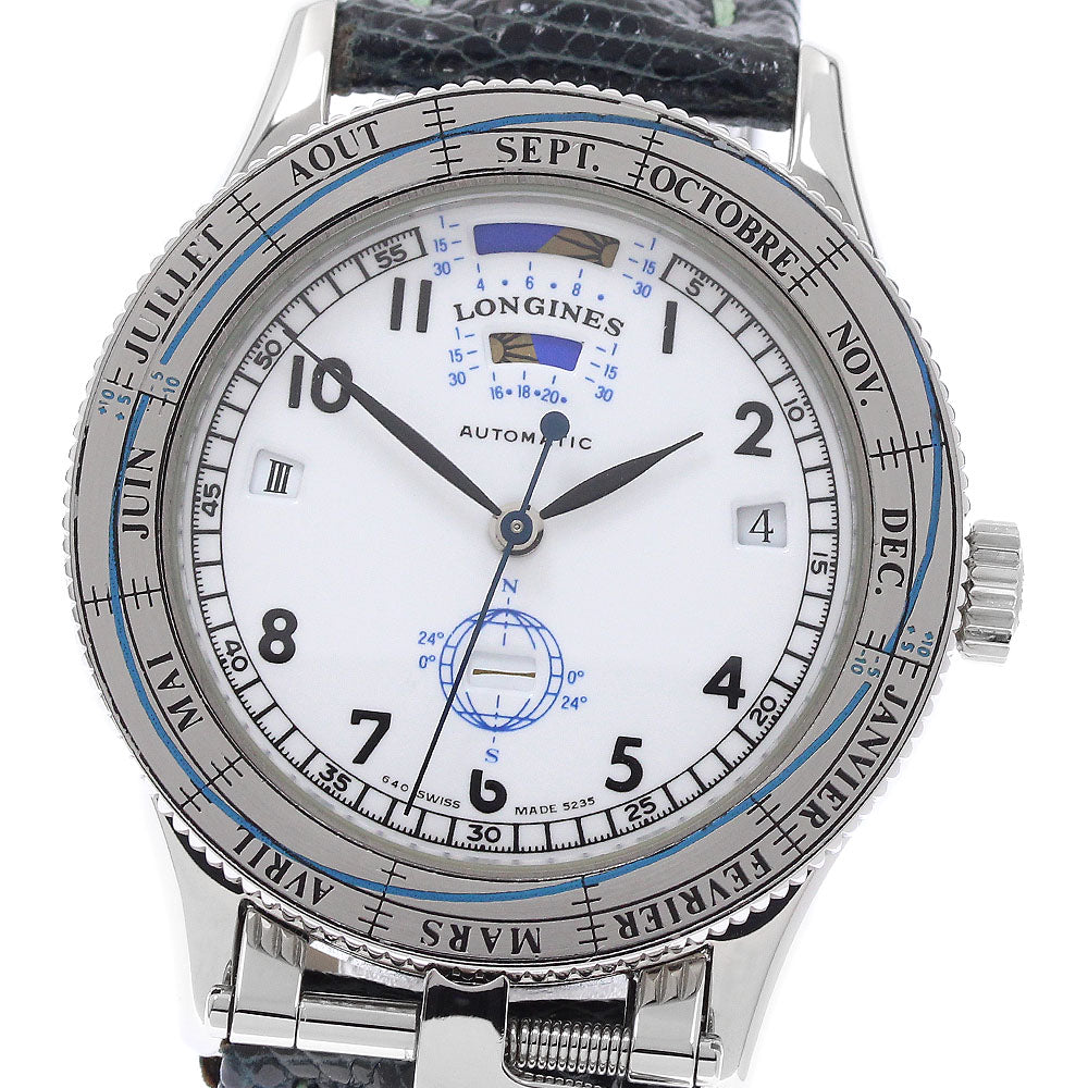 LONGINES Ephemerido Soleil 5235 Date white Dial Automatic Men's Watch_965851