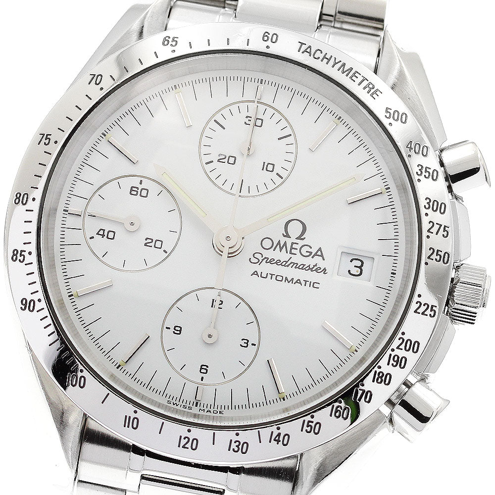 OMEGA Speedmaster 3511.20 Chronograph white Dial Automatic Men's Watch_965864