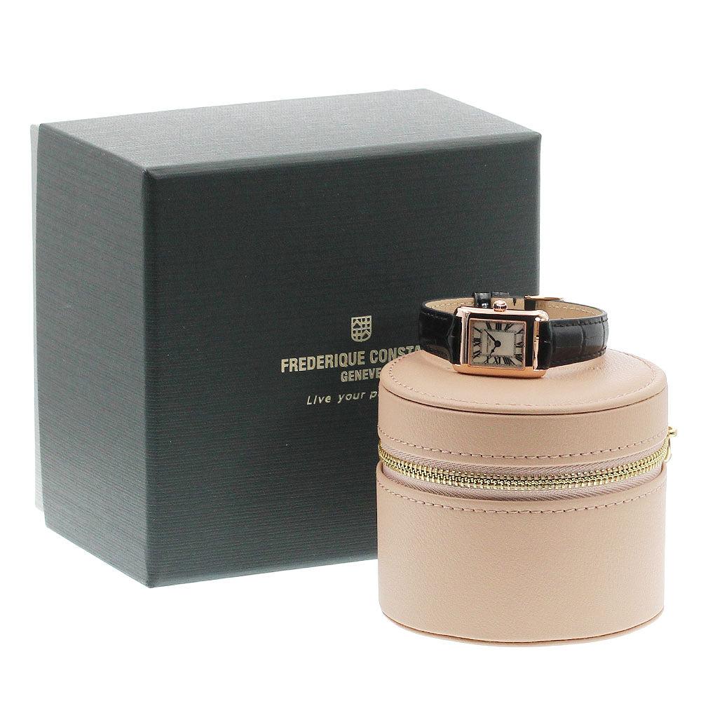 FREDERIQUE CONSTANT Classic Carre FC-200X1C/CD/22/4/5/6 FC-200MPW1C4 White shell Dial Quartz Ladies Watch_966203