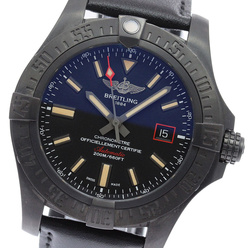 BREITLING avenger blackbird 44 V17311 Date Automatic Men's Watch_966319