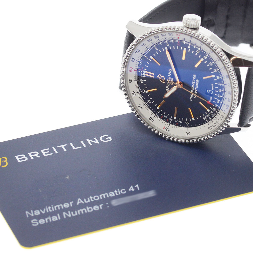 BREITLING Navitimer41 A17326 Date black Dial Automatic Men's Watch_966326