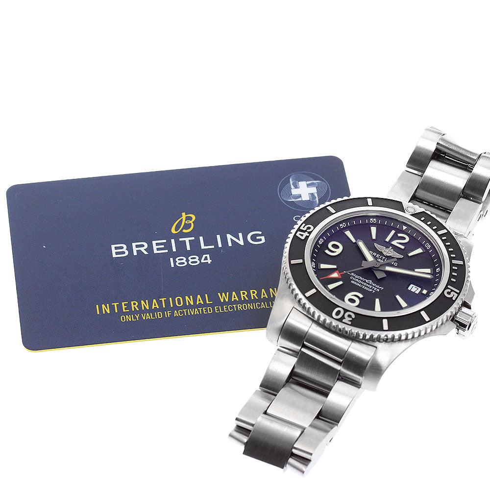 BREITLING Super Ocean 44 A17367 Date black Dial Automatic Men's Watch_966479