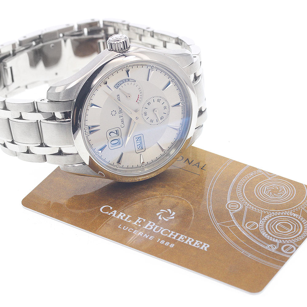 CARL F.BUCHERER Manero 00.10912.08.13.21 Day-Date Power Reserve AT Men's_966485