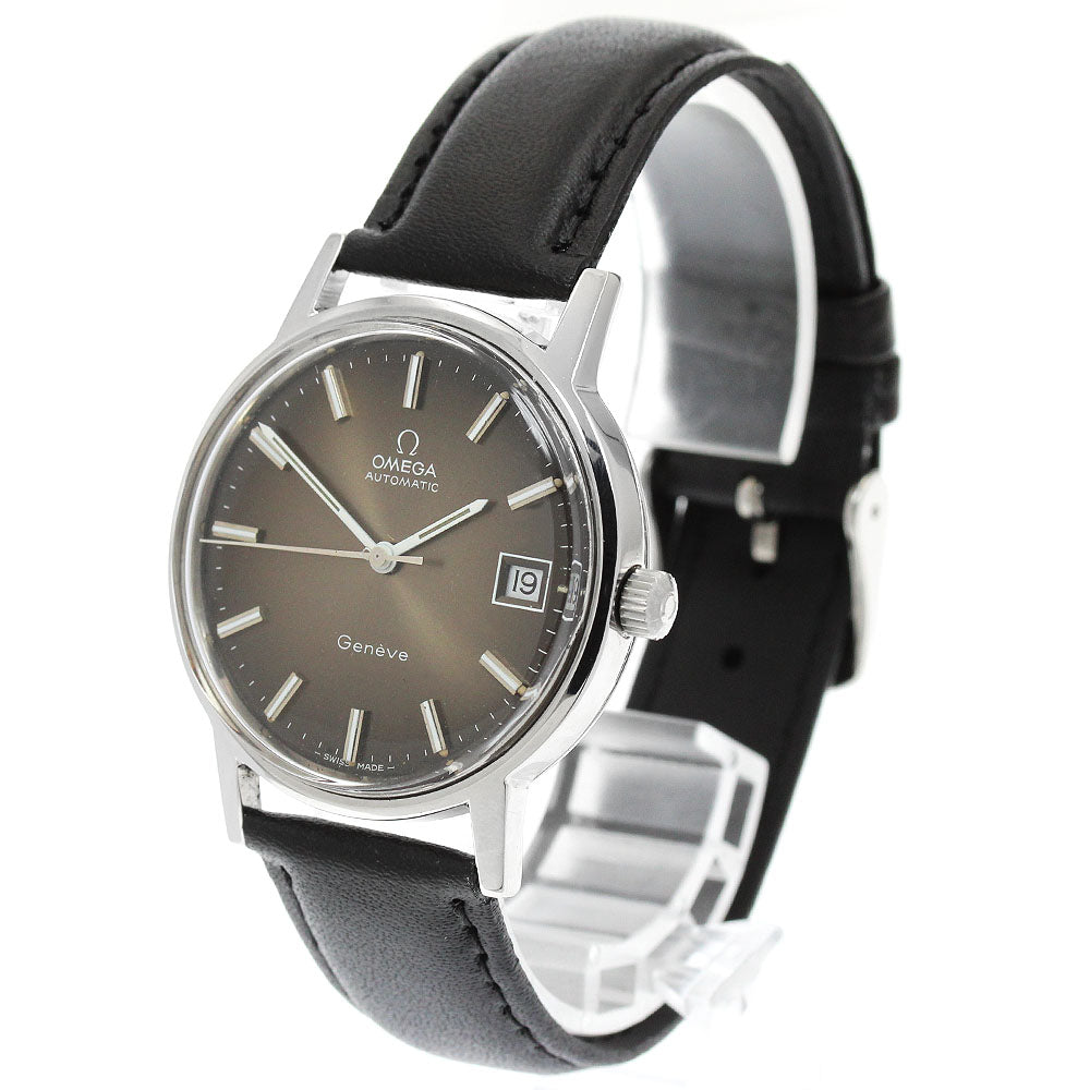 OMEGA Geneve 166.0163 Date Cal.1012 Brown Dial Automatic Men's Watch_966539
