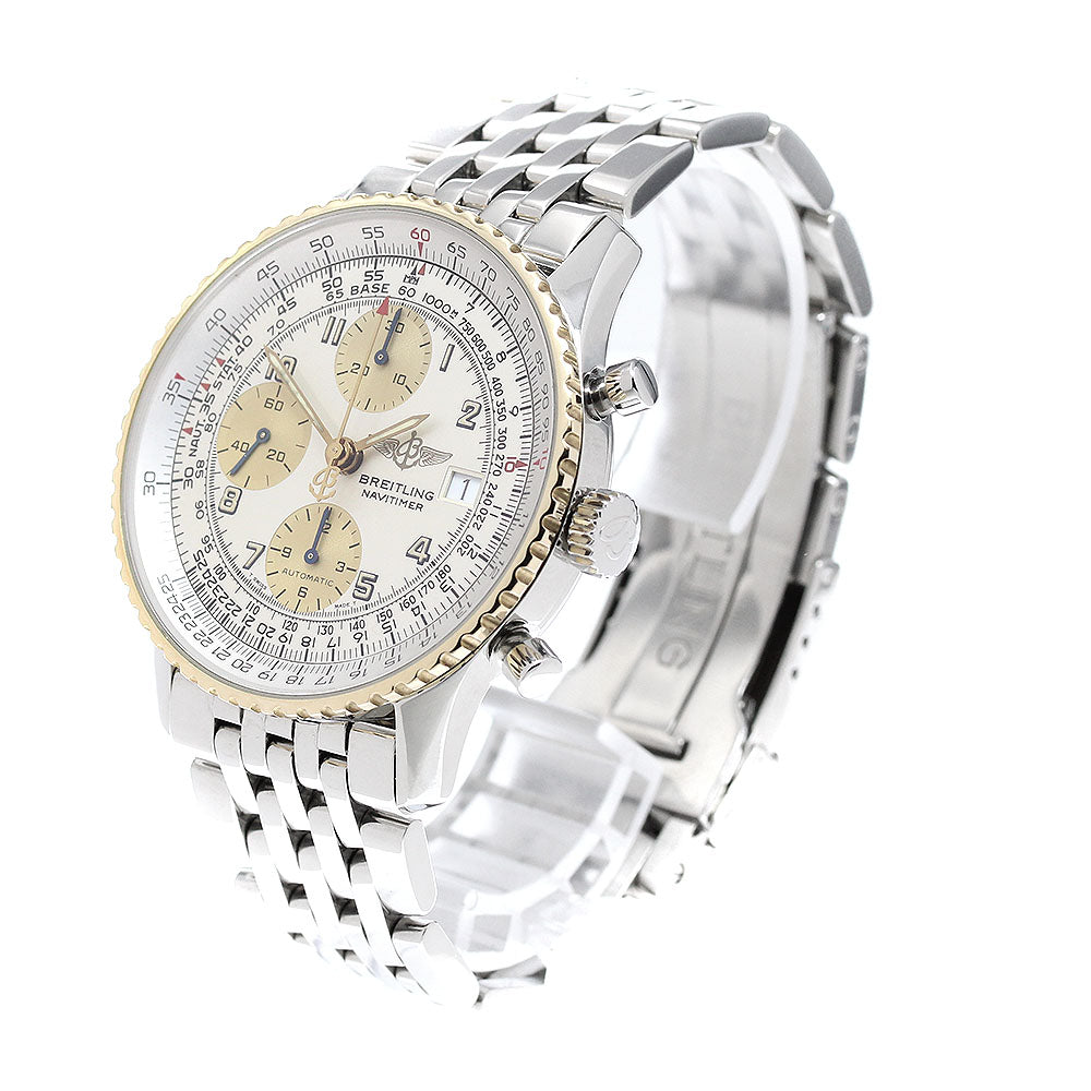 BREITLING Old Navitimer D13022 Chronograph YG bezel Automatic Men's Watch_966720