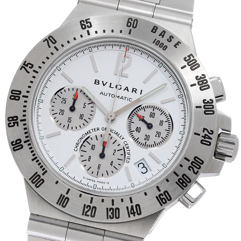 BVLGARI Diagono tachymetric CH40STA Date Chronograph Automatic Mens Watch_966748