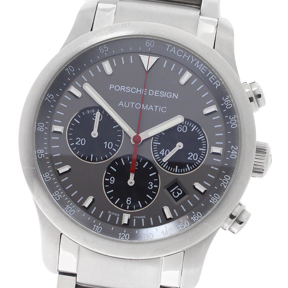 Porsche Design Dashboard 6612.11/1 Chronograph gray Dial Automatic Men's _967405