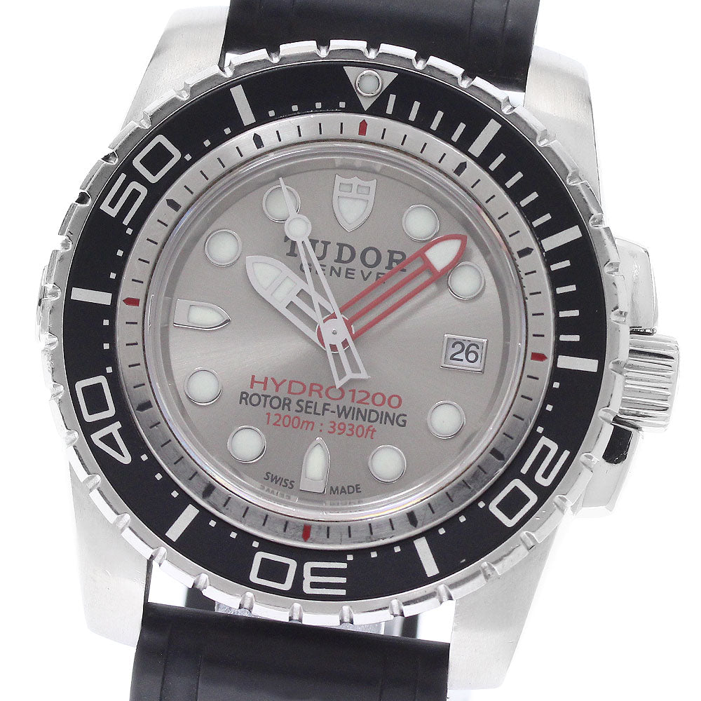 TUDOR Hydronaut 1200 25000 Date Silver Dial Automatic Men's Watch_967833