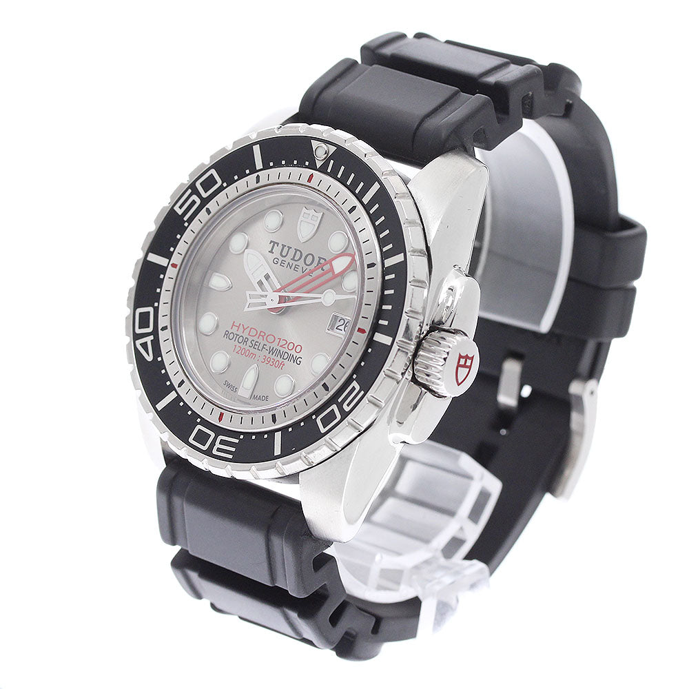 TUDOR Hydronaut 1200 25000 Date Silver Dial Automatic Men's Watch_967833