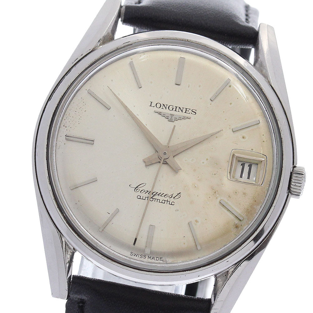 LONGINES Conquest 7171-5 Cal.291 Date Silver Dial Automatic Men's Watch_968233