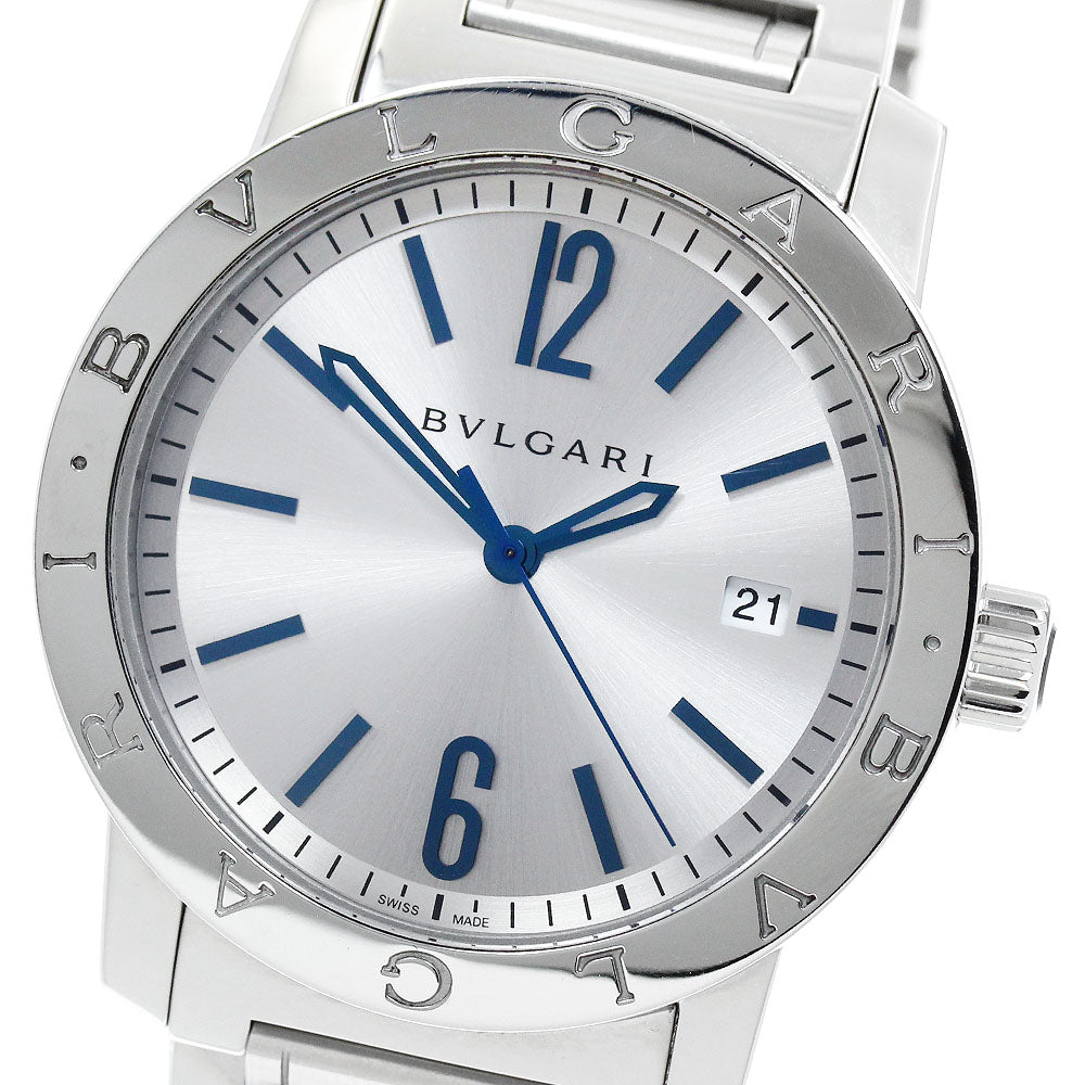 BVLGARI BVLGARIBVLGARI BB39S Date Silver Dial Automatic Men's Watch_968304