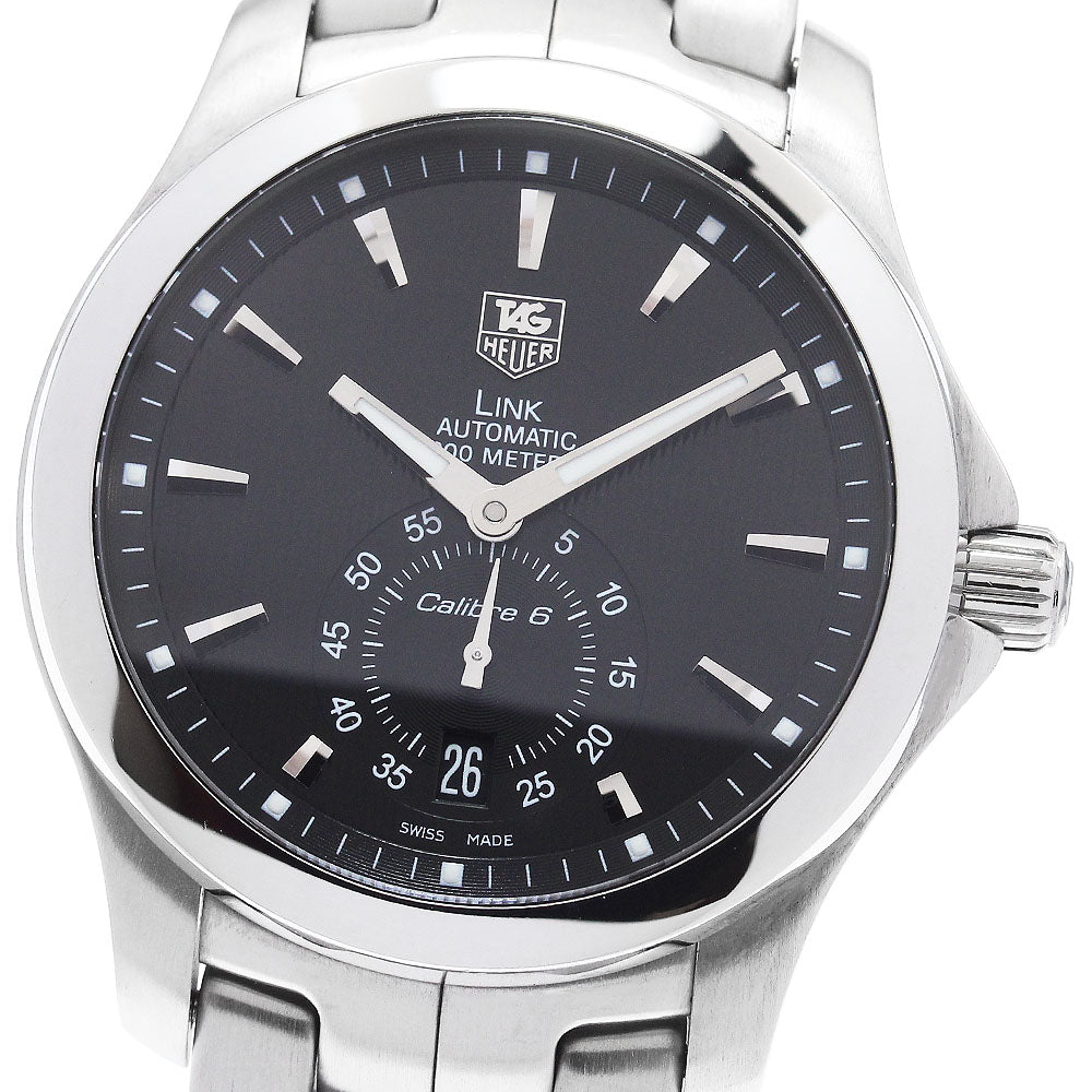 タグホイヤー TAG HEUER WJF211A リンク キャリバー6 デイト 自動巻き メンズ 保証書付き_968331 公式】CLOSER｜タグホイヤー TAG HEUER WJF211A リンク キャリバー6